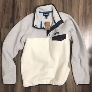 Patagonia Synchilla Snap-T Pullover Birch White